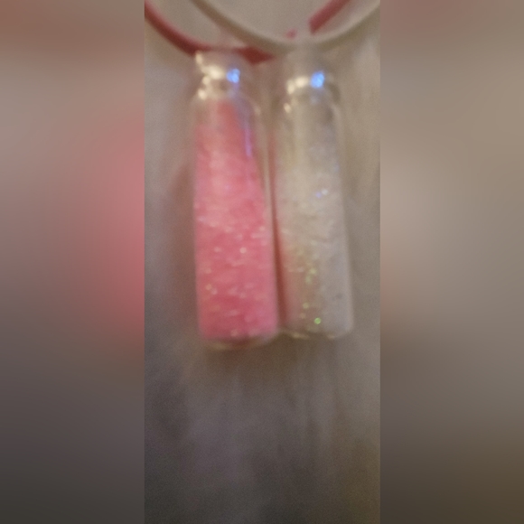 fairy dust necklaces pink and white - Picture 4 of 4